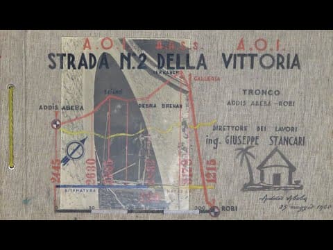 Giuseppe Stancari, un ingegnere, nell’Africa Orientale Italiana