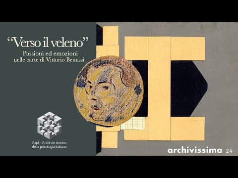 "Verso il veleno". Passioni ed emozioni nelle carte di Vittorio Benussi