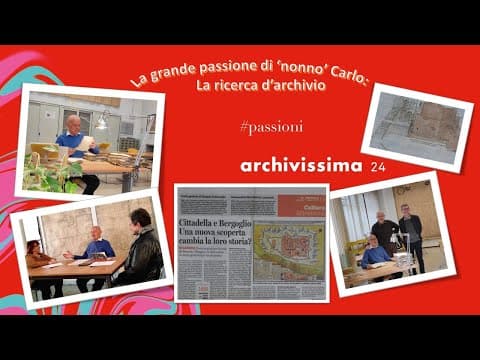 La grande passione di “nonno” Carlo: la ricerca d’archivio