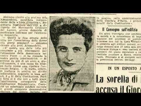 "Bisogna assolutamente che scriva" - Guerra e Resistenza nei diari di Ada Alessandrini