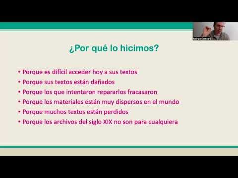 Presentazione del "Archivo Rubén Darío Ordenado y Centralizado" e delle "Obras Completas en Edición Crítica"