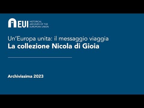 Un’Europa unita: il messaggio viaggia