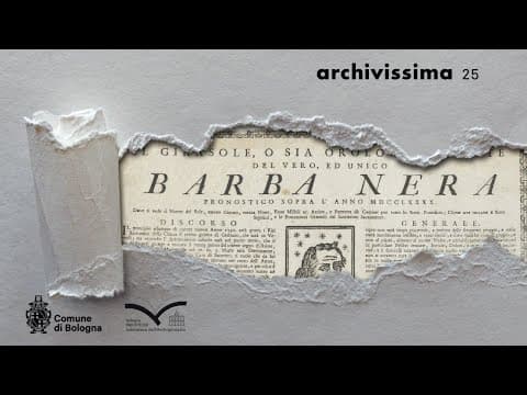 Memoria del tempo e delle stelle: i lunari dell'Archiginnasio